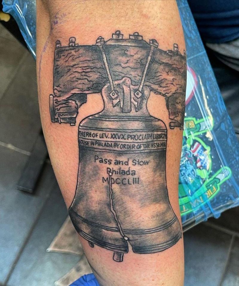 30 Unique Liberty Bell Tattoos You Must See