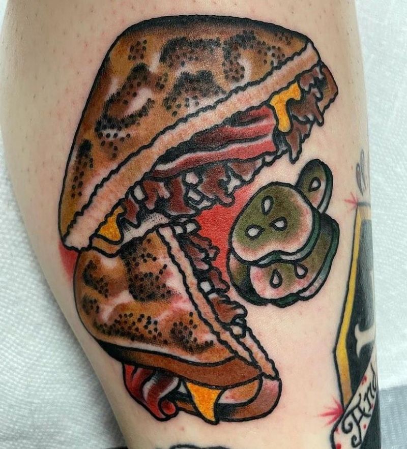 30 Unique Sandwich Tattoos for Your Inspiration