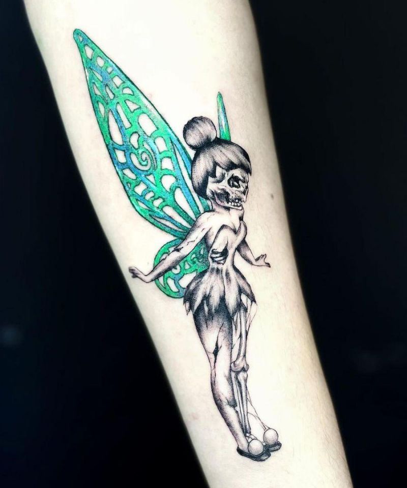 30 Pretty Tinker Bell Tattoos You Must Love