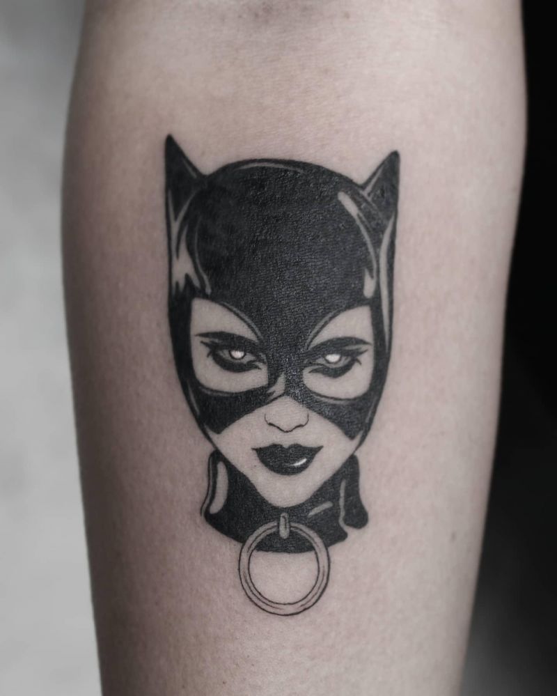 30 Unique Catwoman Tattoos You Will Love