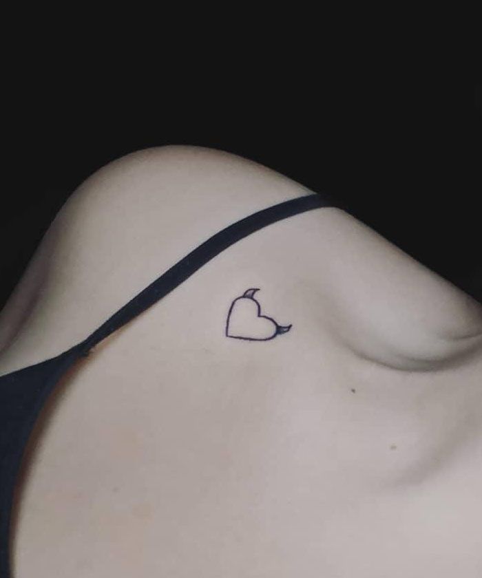 23 Unique Devil Heart Tattoos You Can Copy