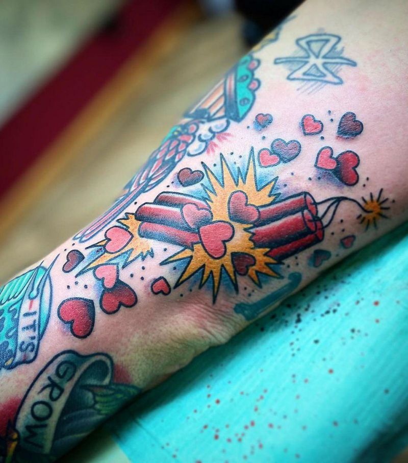 30 Unique Dynamite Tattoos You Must Love