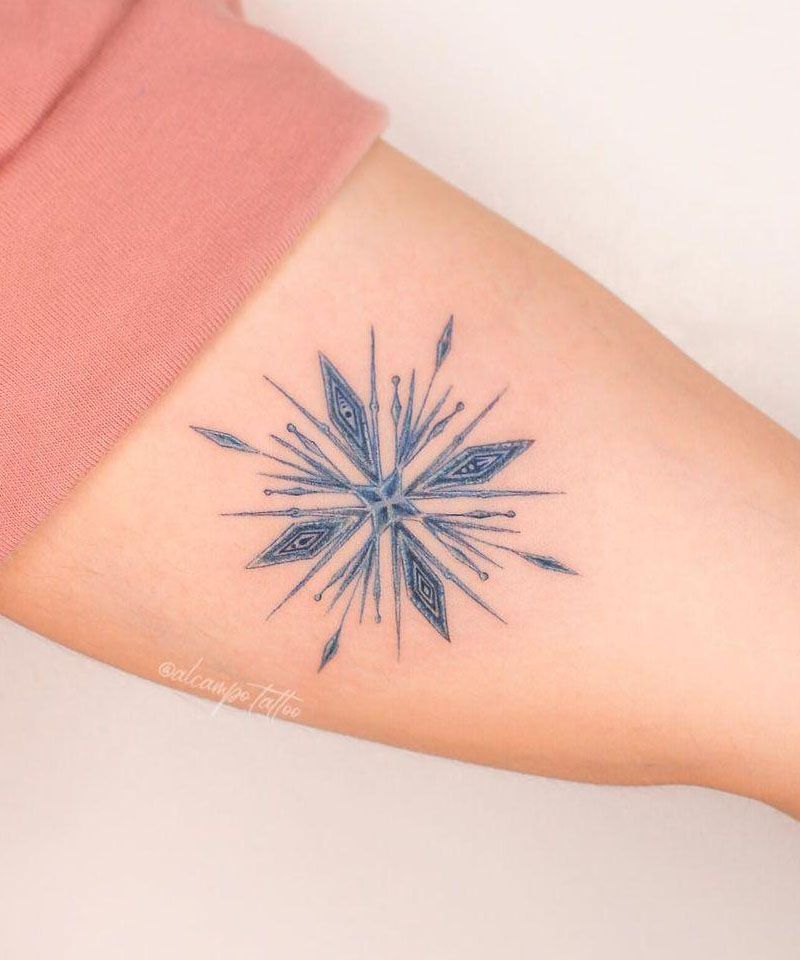 30 Pretty Frozen Tattoos Improve Your Temperament