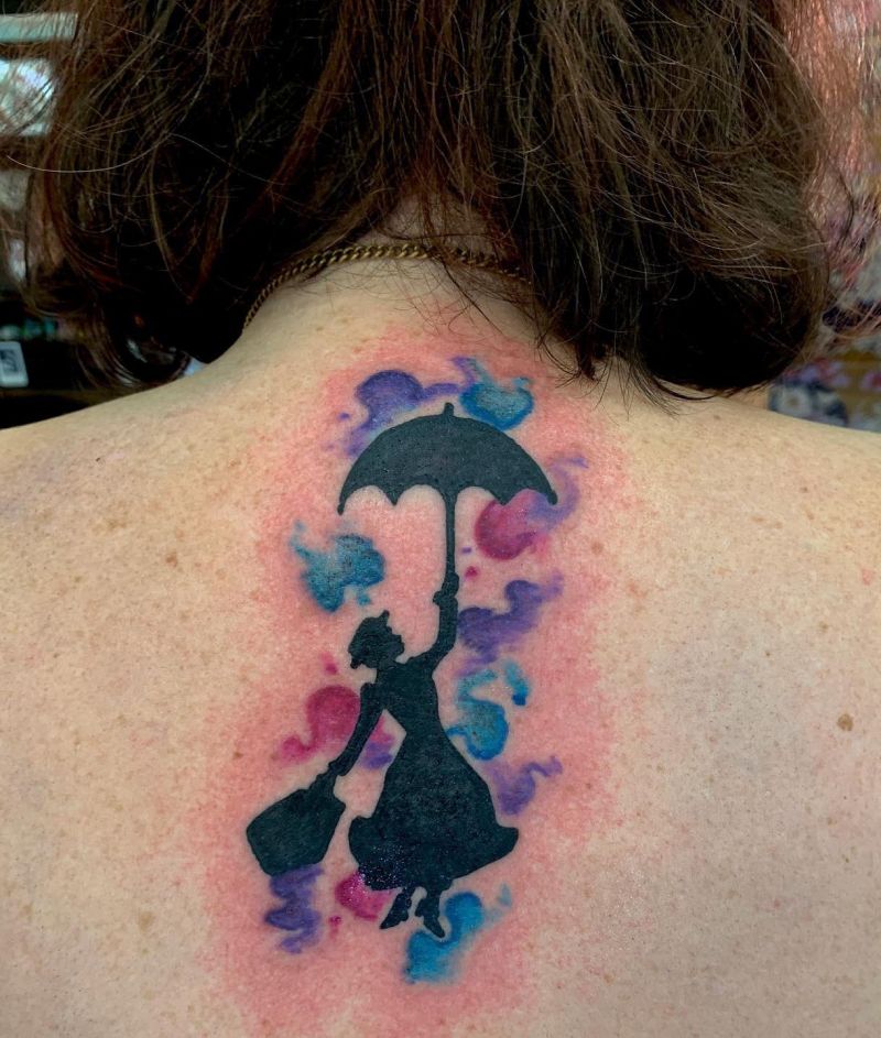 30 Pretty Mary Poppins Tattoos Give You Inspiration