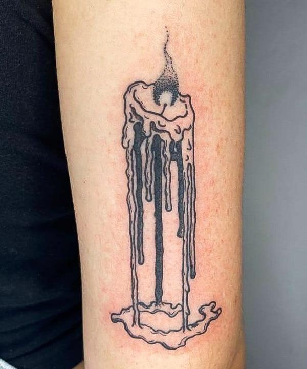 30 Unique Melting Tattoos to Inspire You