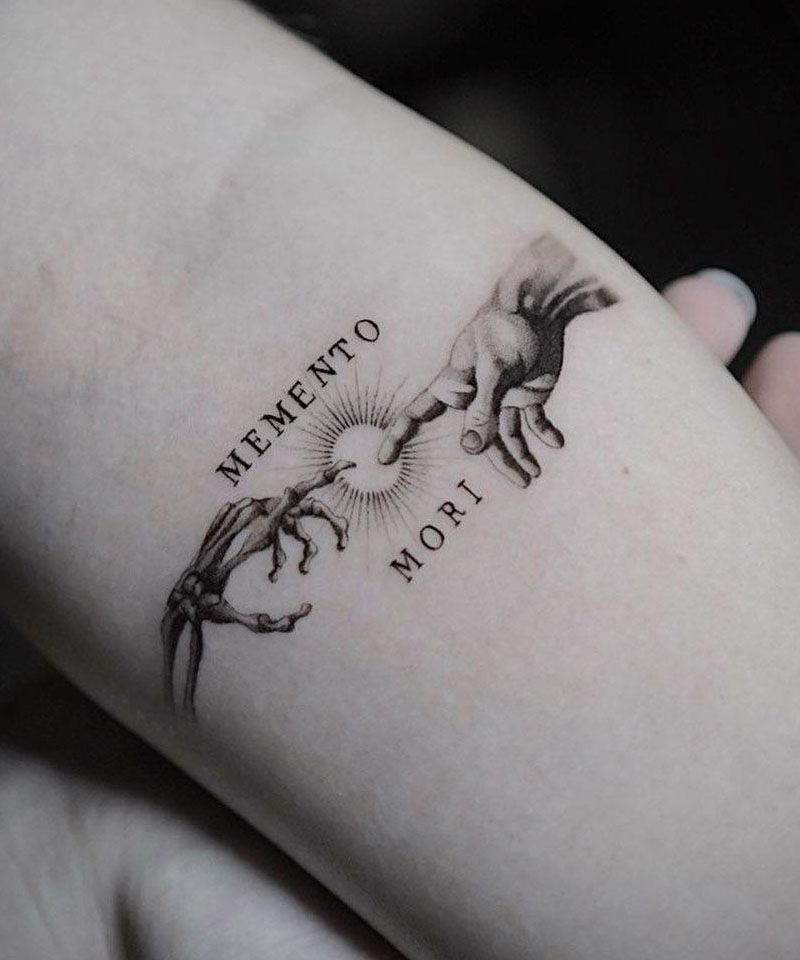 30 Unique Memento Mori Tattoos You Must Try