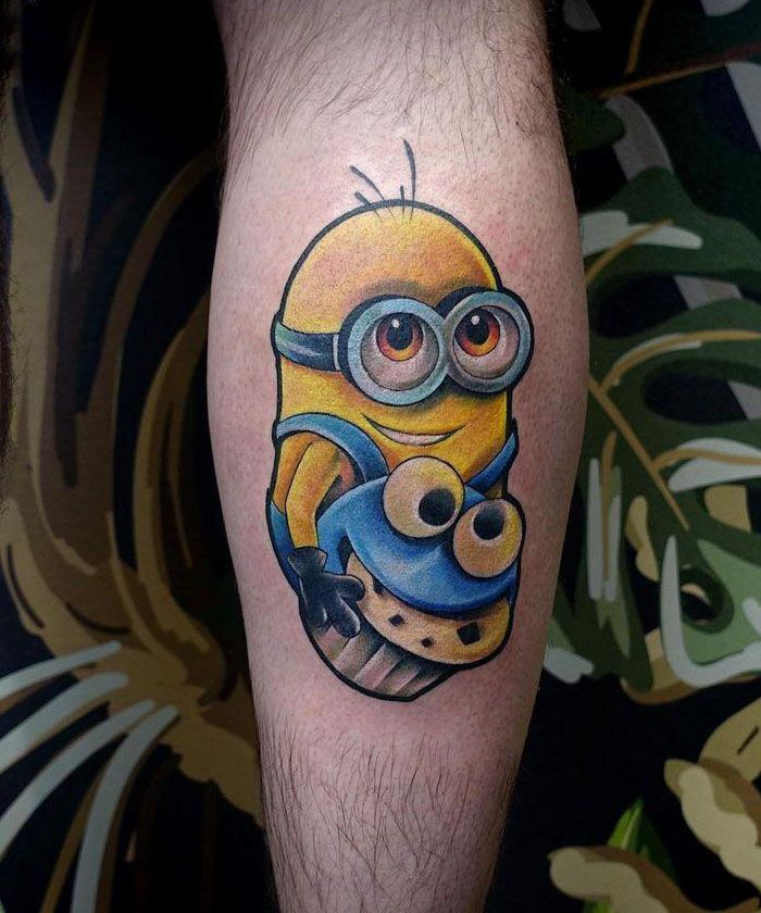 30 Cute Minions Tattoos You Must Love