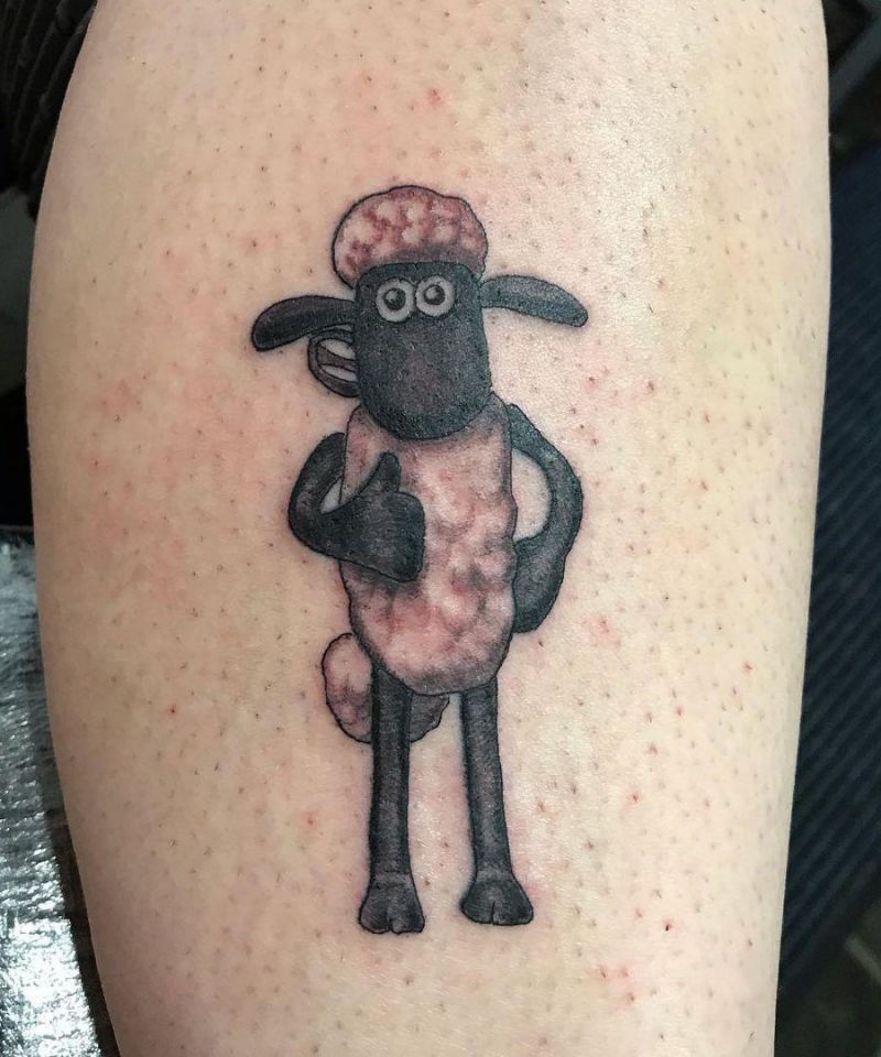 21 Cute Shaun The Sheep Tattoos You Can Copy