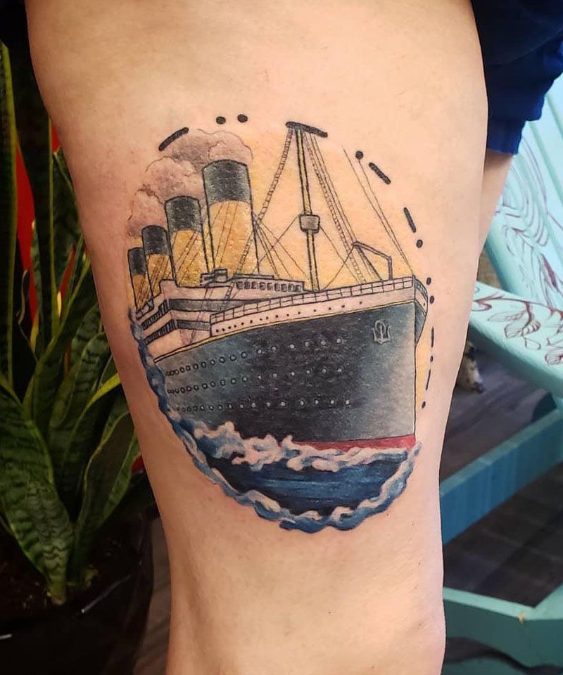 30 Unique Titanic Tattoos to Inspire You