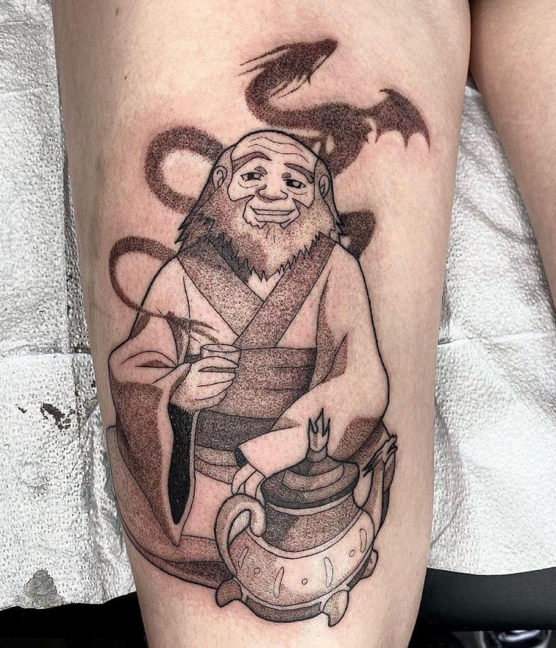 30 Unique Uncle Iroh Tattoos You Must Love