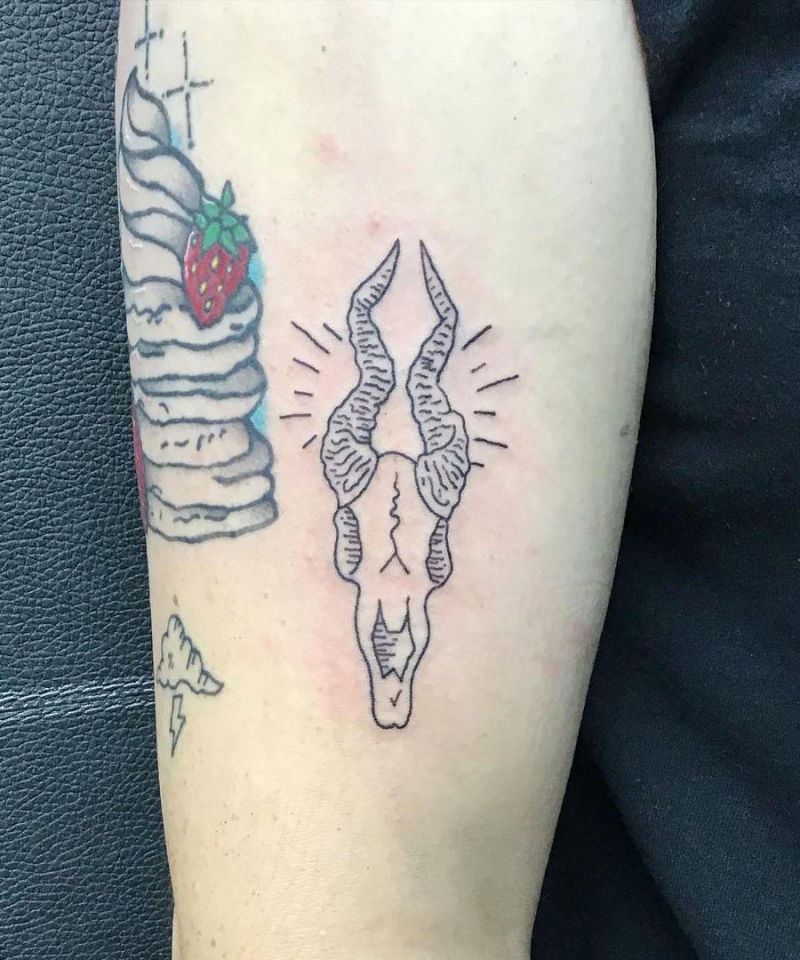 30 Pretty Antelope Tattoos You Will Love