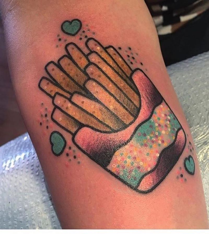 30 Unique French Fries Tattoos for Your Inspiration