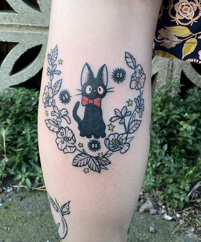 30 Cute Jiji Tattoos You Can Copy