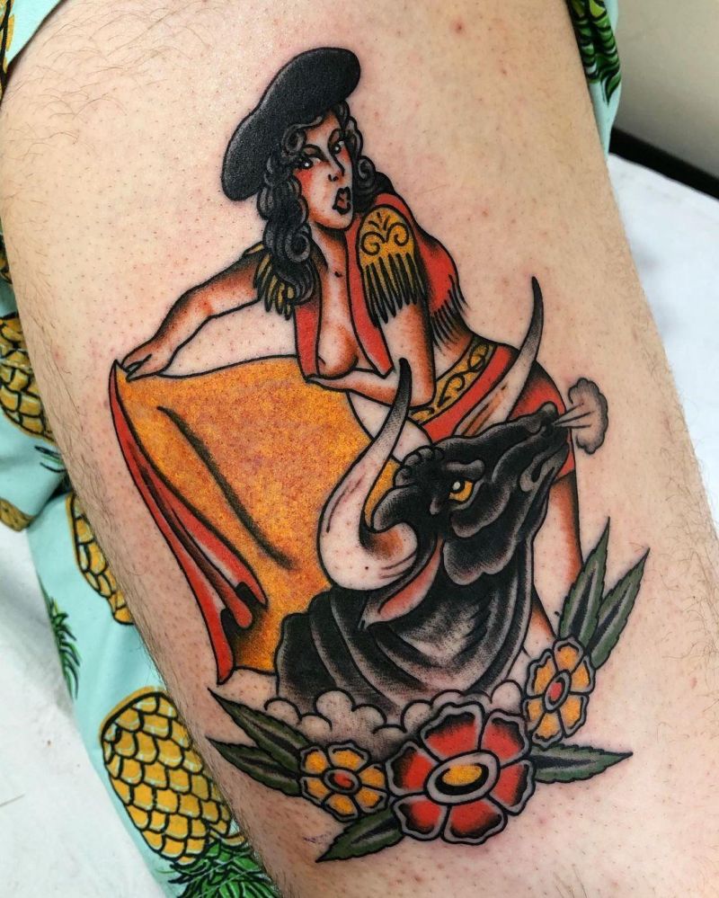 30 Unique Matador Tattoos to Inspire You