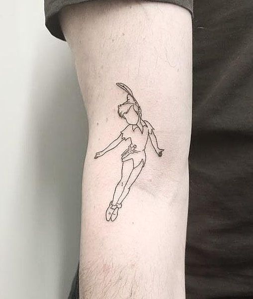 30 Unique Peter Pan Tattoos for Your Inspiration