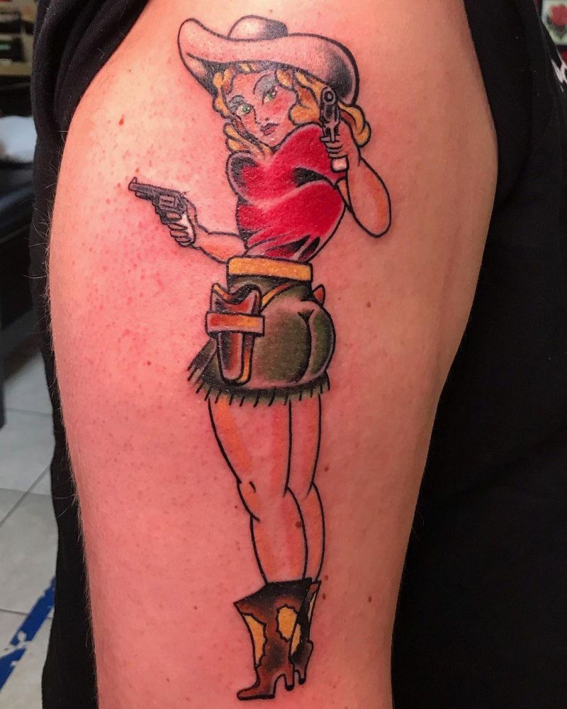 30 Pretty Pin Up Girl Tattoos You Must See