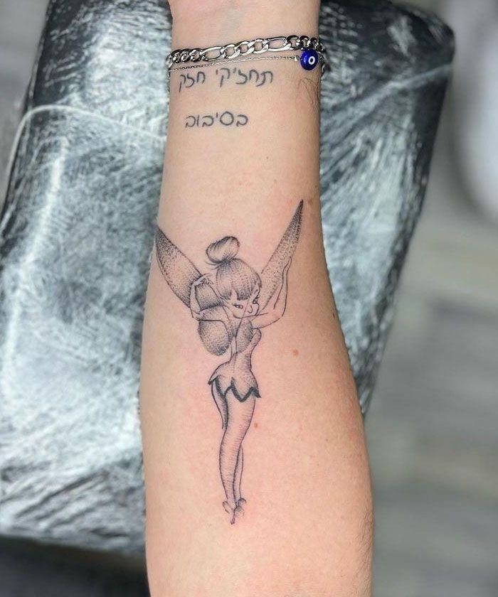 30 Pretty Tinker Bell Tattoos You Must Love