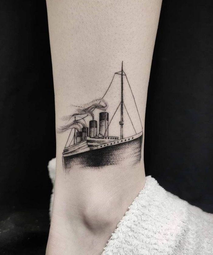 30 Unique Titanic Tattoos to Inspire You