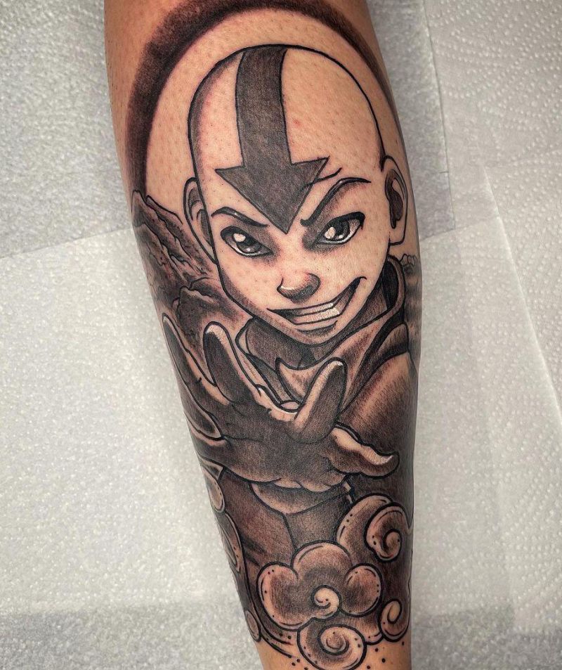 30 Unique Aang Tattoos to Inspire You