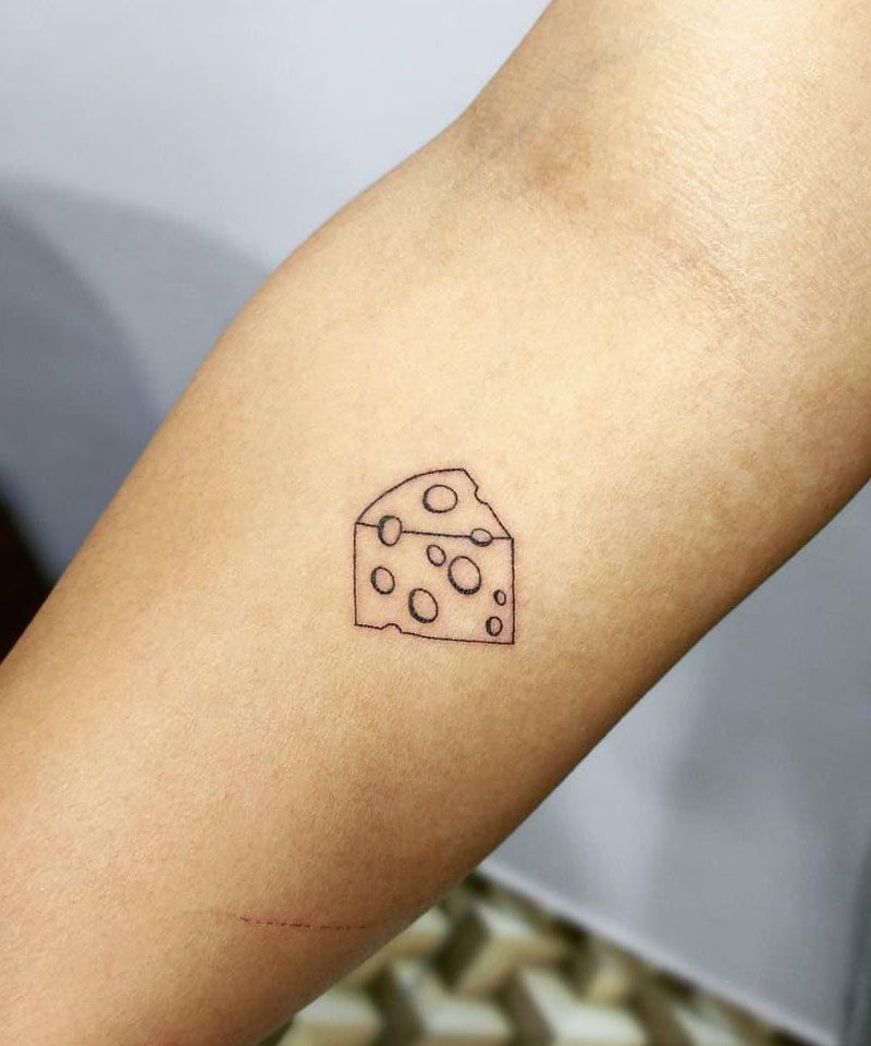 30 Unique Cheese Tattoos for Your Inspiration