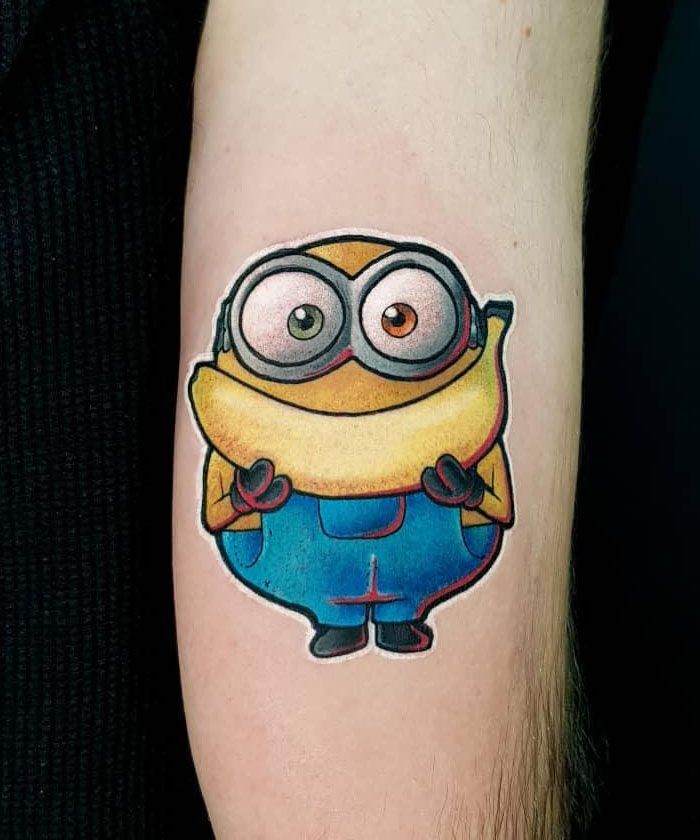 30 Cute Minions Tattoos You Must Love