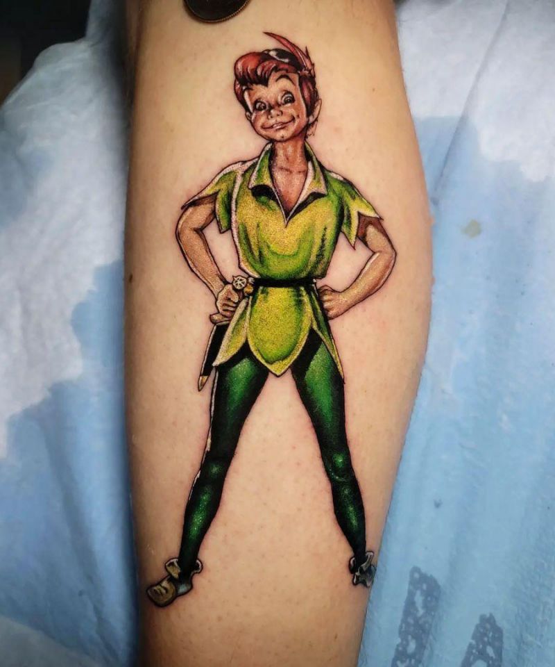 30 Unique Peter Pan Tattoos for Your Inspiration