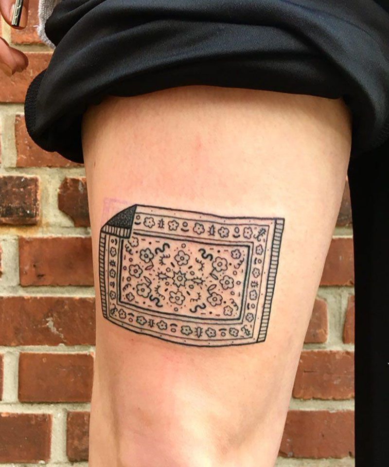 30 Unique Carpet Tattoos You Must Love