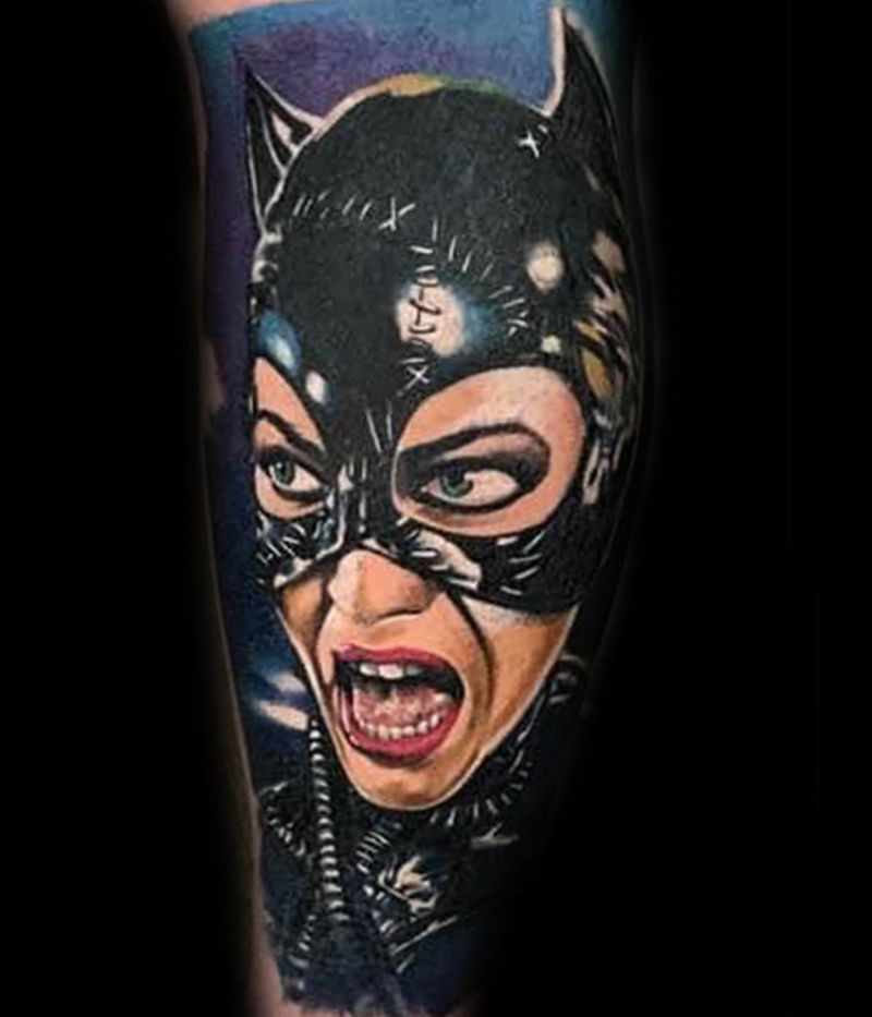 30 Unique Catwoman Tattoos You Will Love