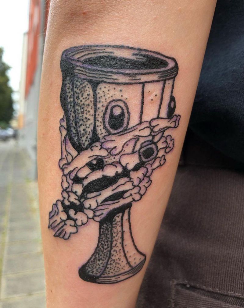 30 Unique Chalice Tattoos You Can Copy