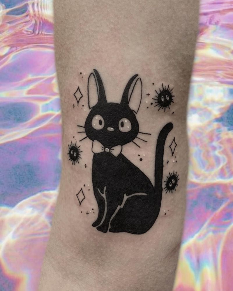 30 Cute Jiji Tattoos You Can Copy