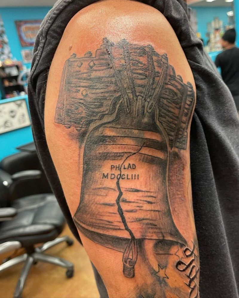 30 Unique Liberty Bell Tattoos You Must See