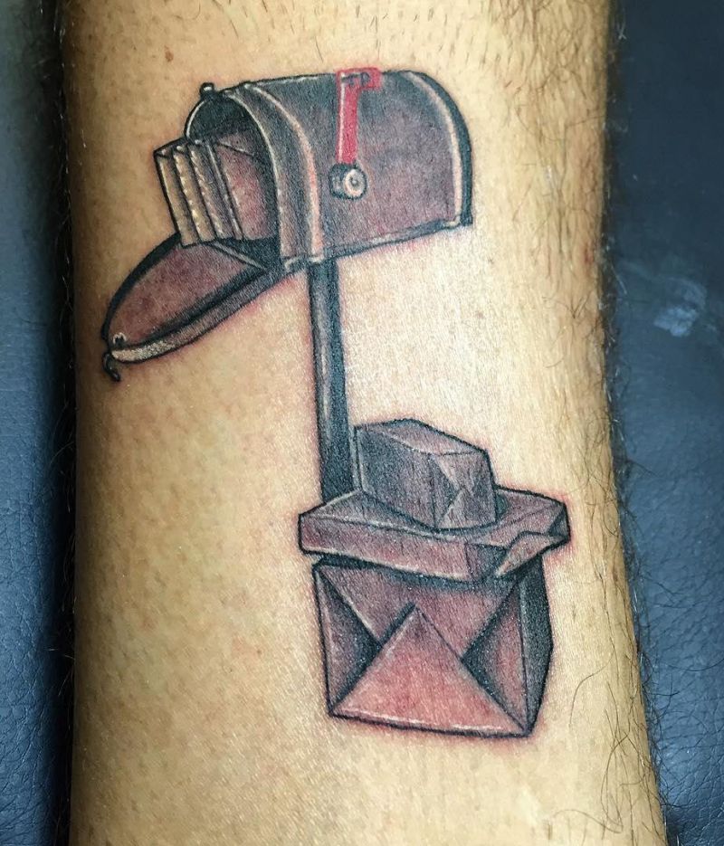 29 Unique Mailbox Tattoos Give You Ideas