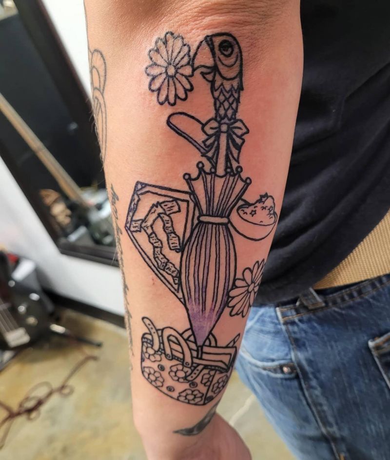 30 Pretty Mary Poppins Tattoos Give You Inspiration