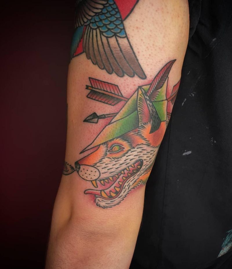 30 Cute Robin Hood Tattoos You Must Love