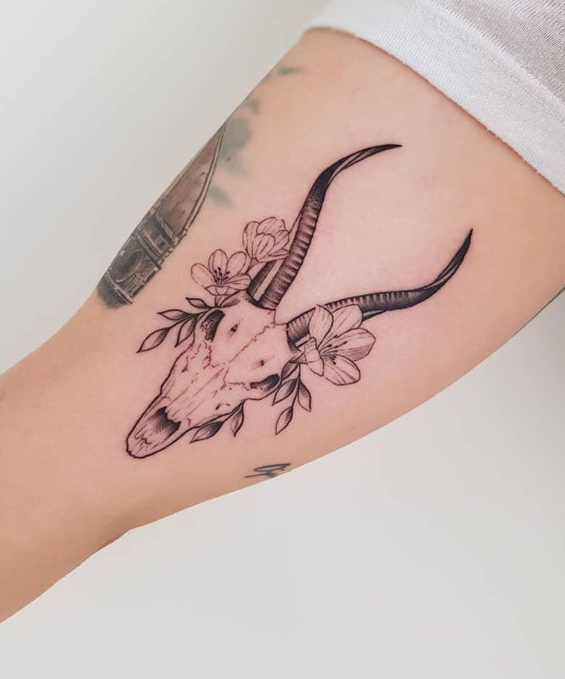 30 Pretty Antelope Tattoos You Will Love