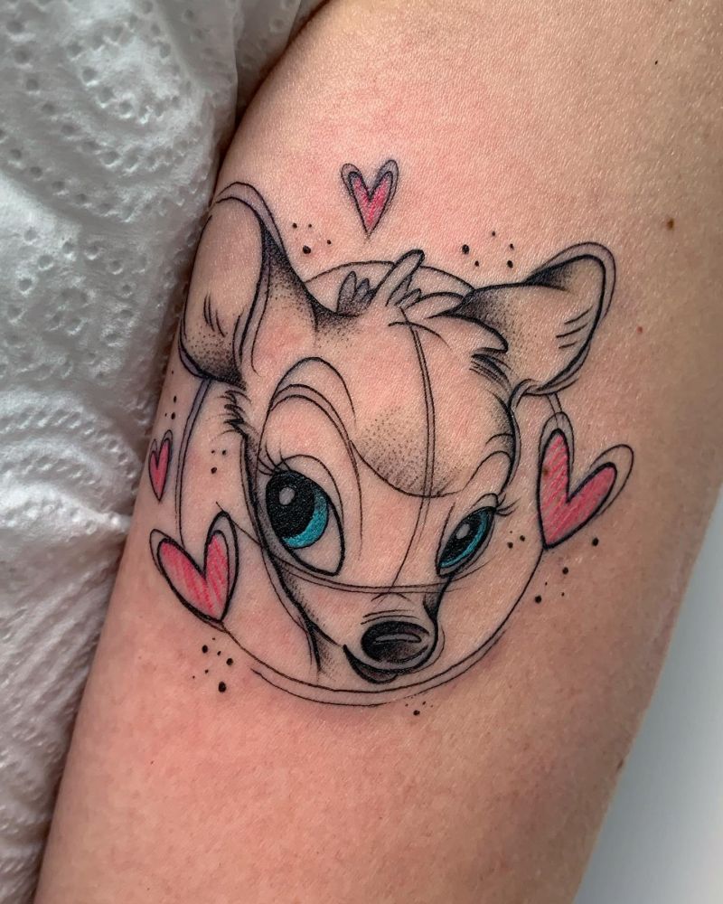 30 Cute Bambi Tattoos You Can Copy