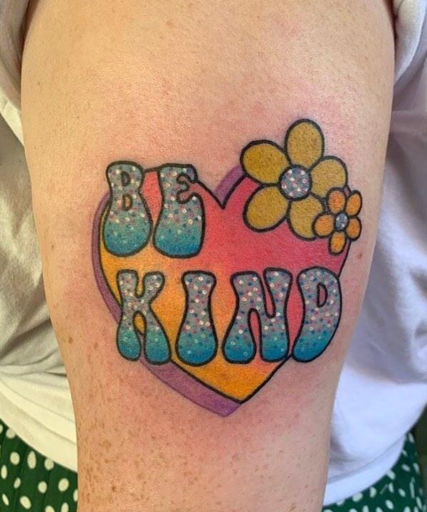 30 Pretty Be Kind Tattoos You Will Love