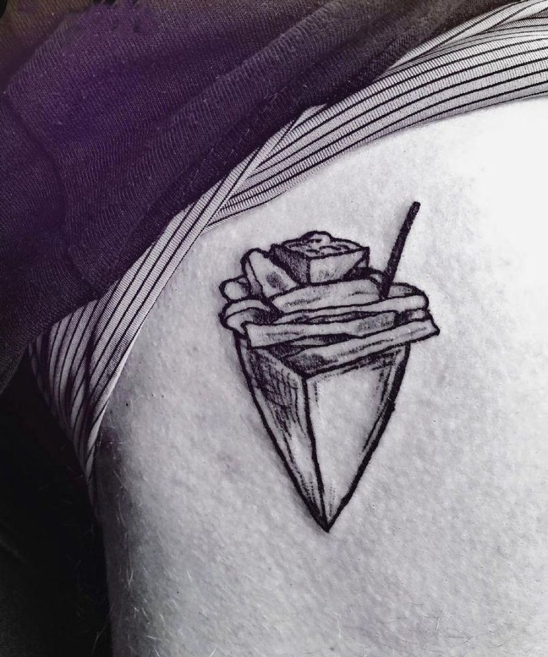 30 Unique French Fries Tattoos for Your Inspiration