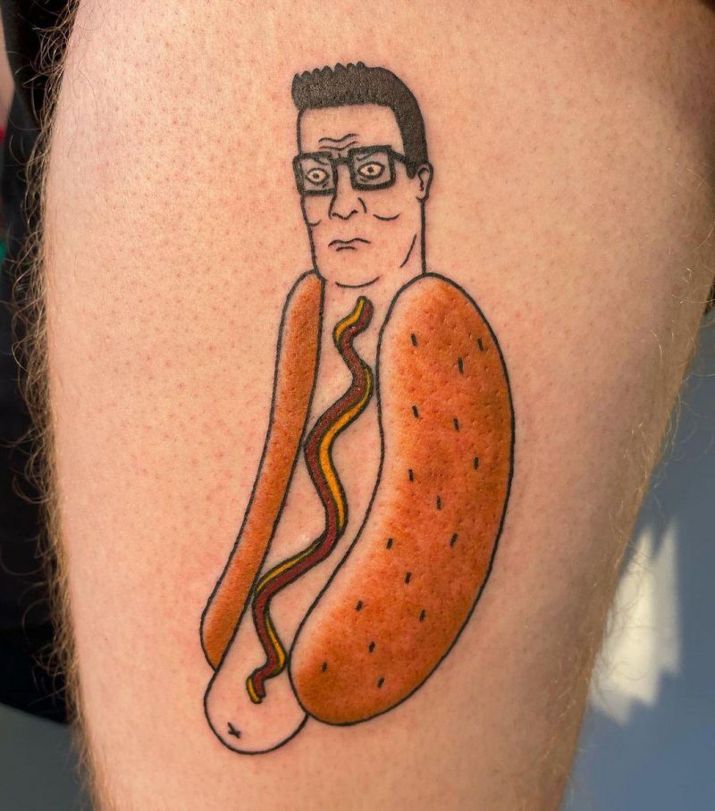 30 Cute Hot Dog Tattoos You Must Love