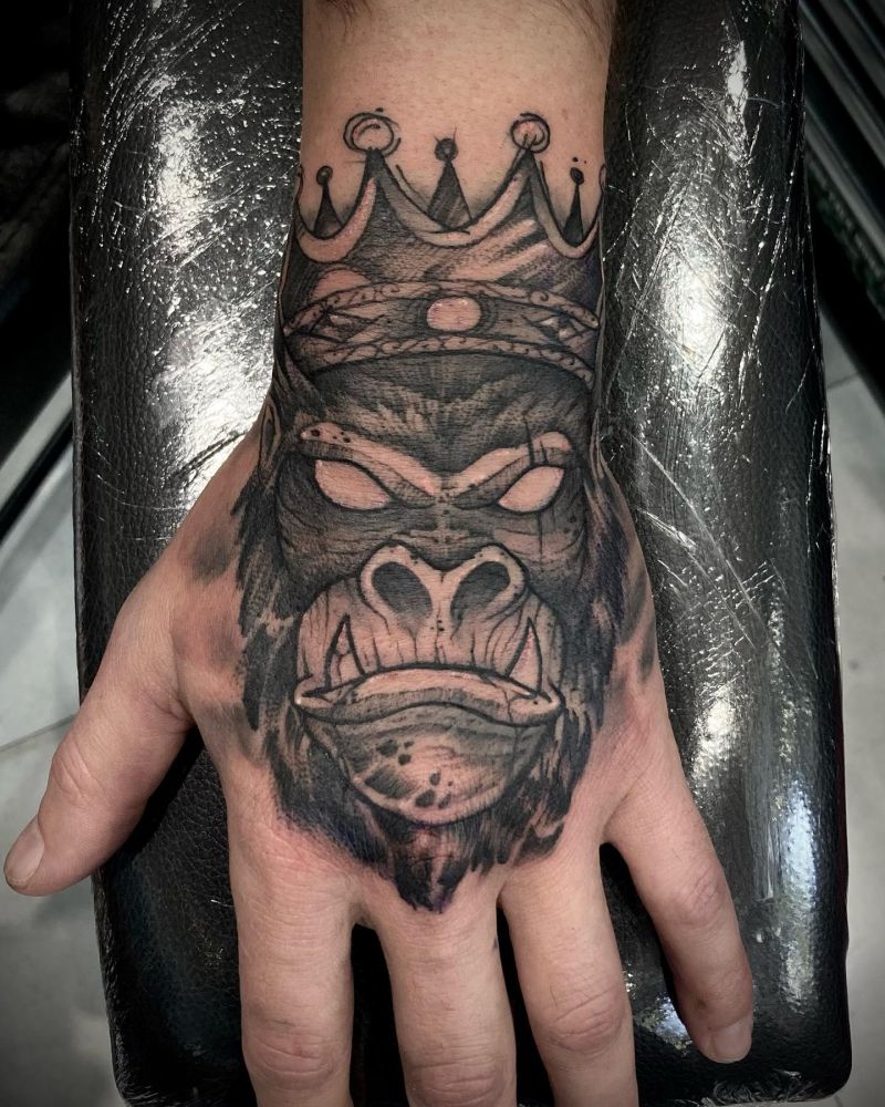 30 Amazing King Kong Tattoos You Must Love