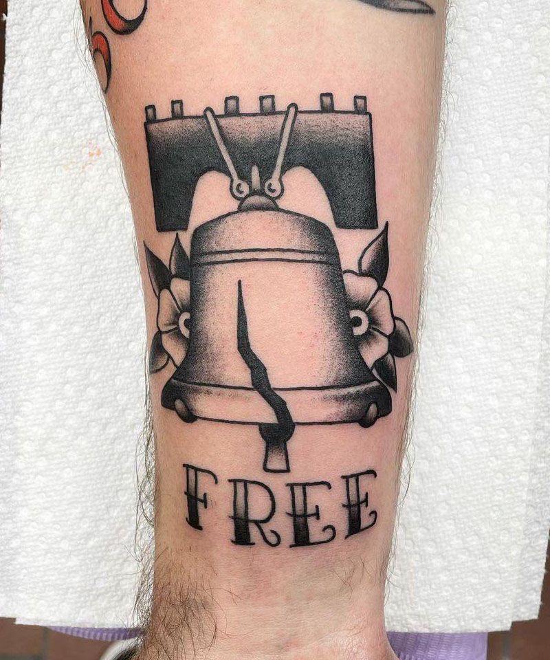 30 Unique Liberty Bell Tattoos You Must See