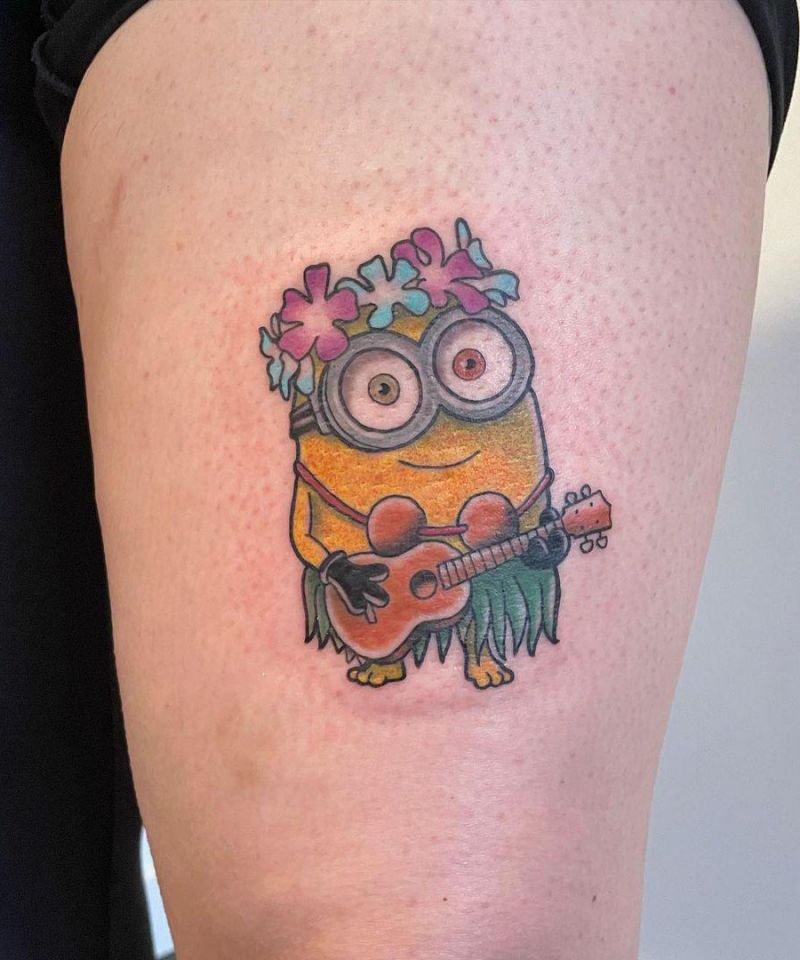 30 Cute Minions Tattoos You Must Love