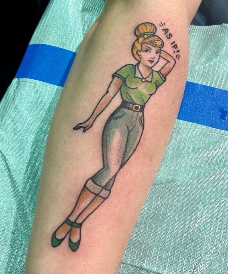 30 Pretty Pin Up Girl Tattoos You Must See