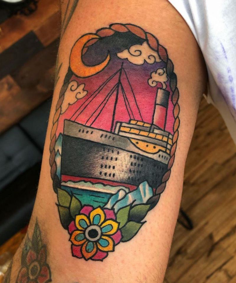 30 Unique Titanic Tattoos to Inspire You