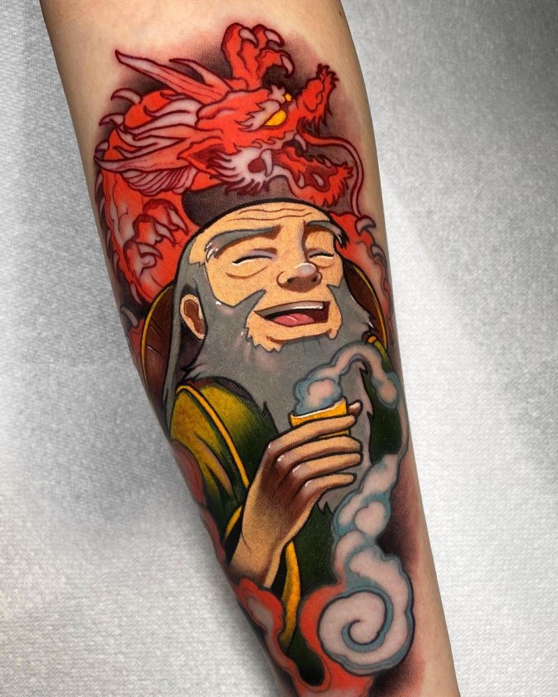 30 Unique Uncle Iroh Tattoos You Must Love