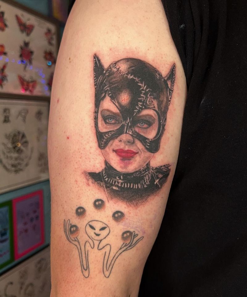 30 Unique Catwoman Tattoos You Will Love