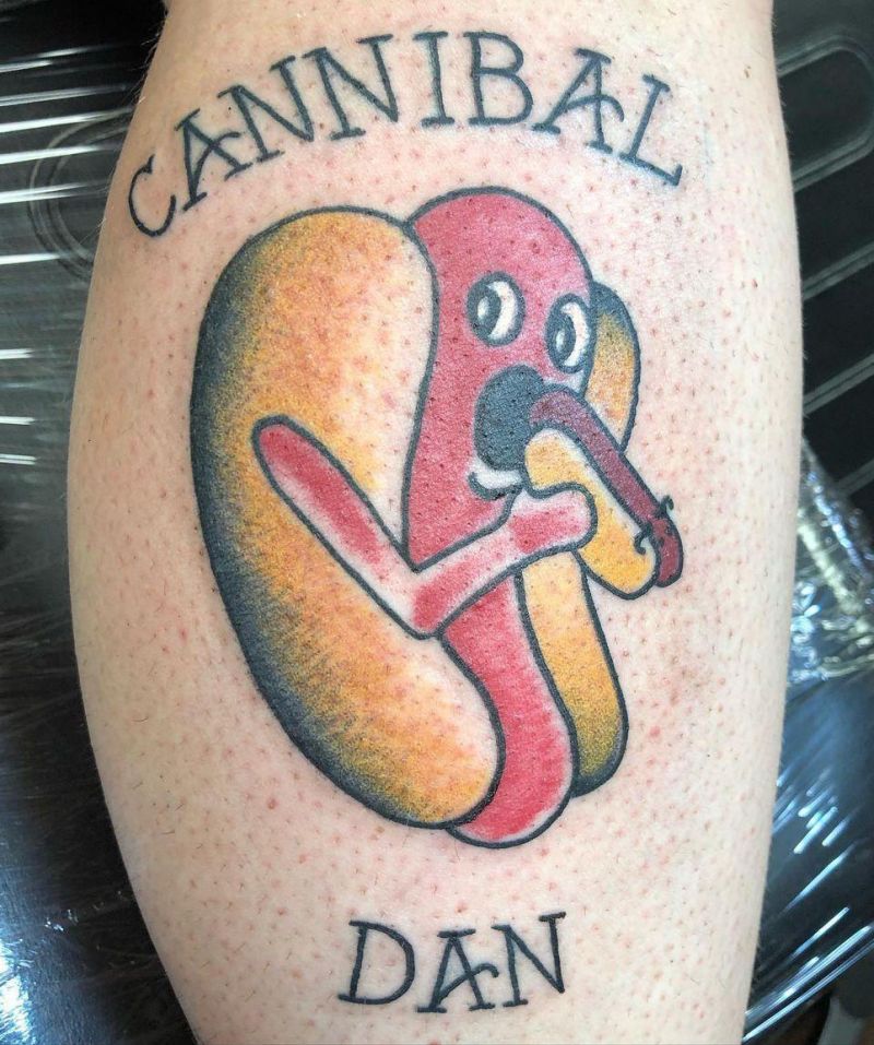 30 Cute Hot Dog Tattoos You Must Love