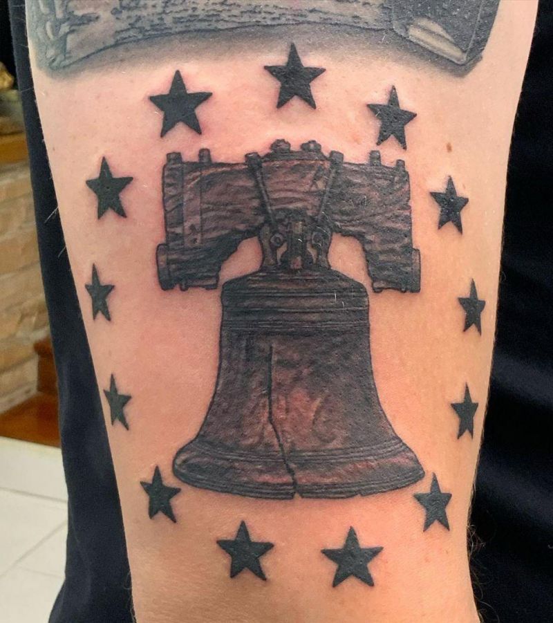 30 Unique Liberty Bell Tattoos You Must See