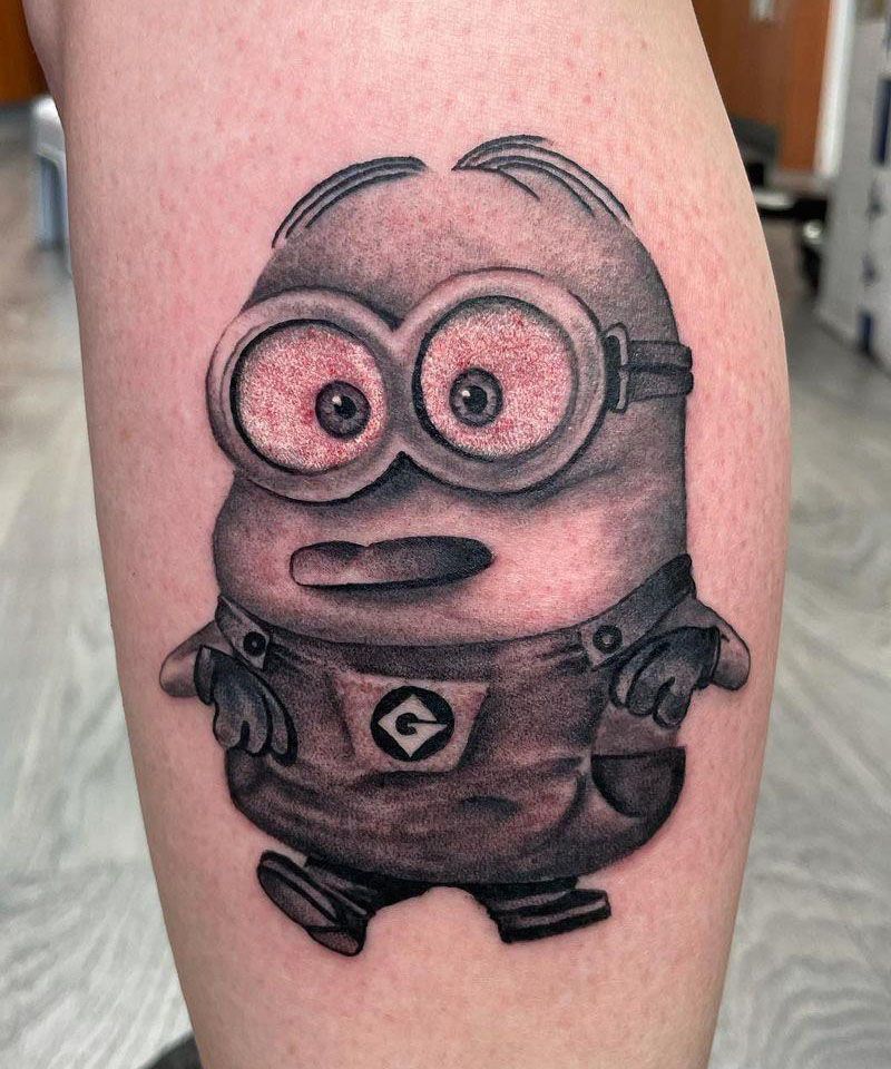 30 Cute Minions Tattoos You Must Love