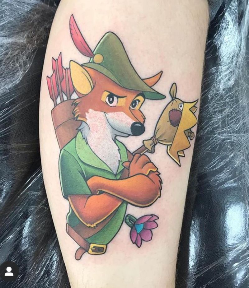 30 Cute Robin Hood Tattoos You Must Love